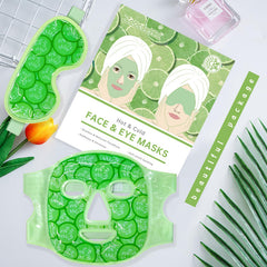 ZNÖCUETÖD masque glace visage: effet rafraîchissant pour le teint