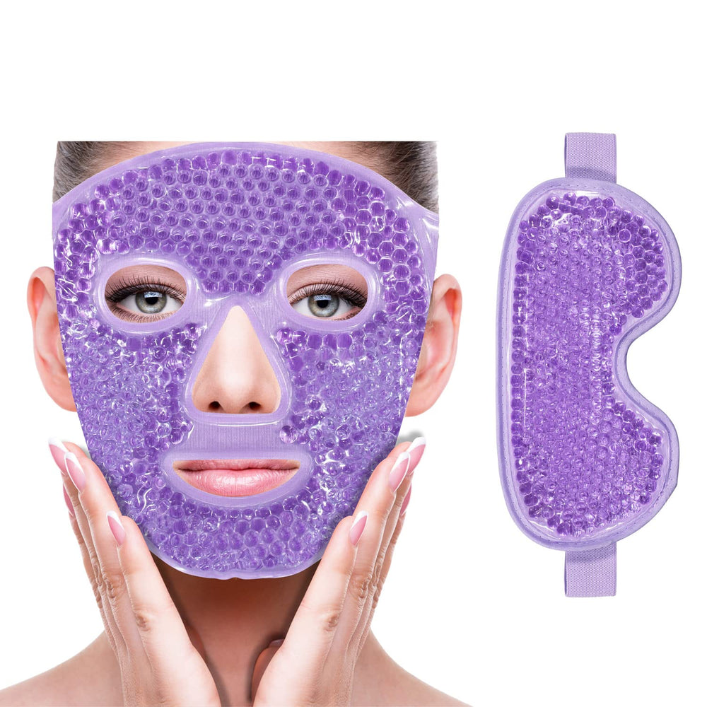 ZNÖCUETÖD masque yeux froid – soulagement potentiel des poches et cernes