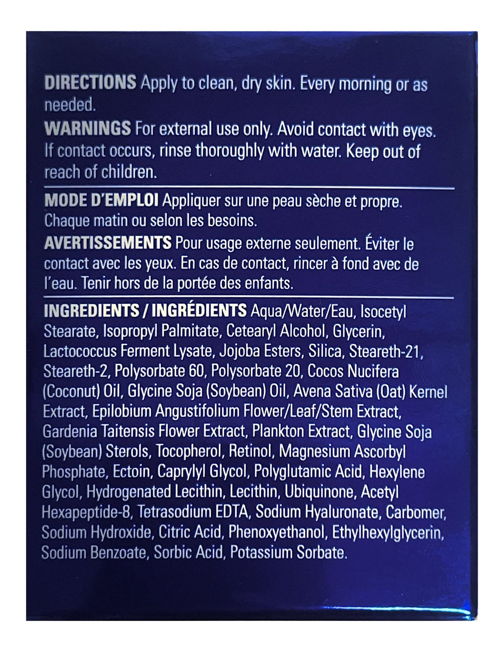 Zo Skin Health Daily Renewal Creme, application visage; hydratation douce