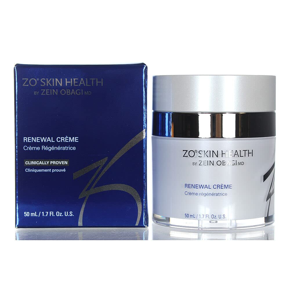 Zo Skin Health Daily Renewal Creme, vue bouteille; hydrate et soutient la barrière cutanée