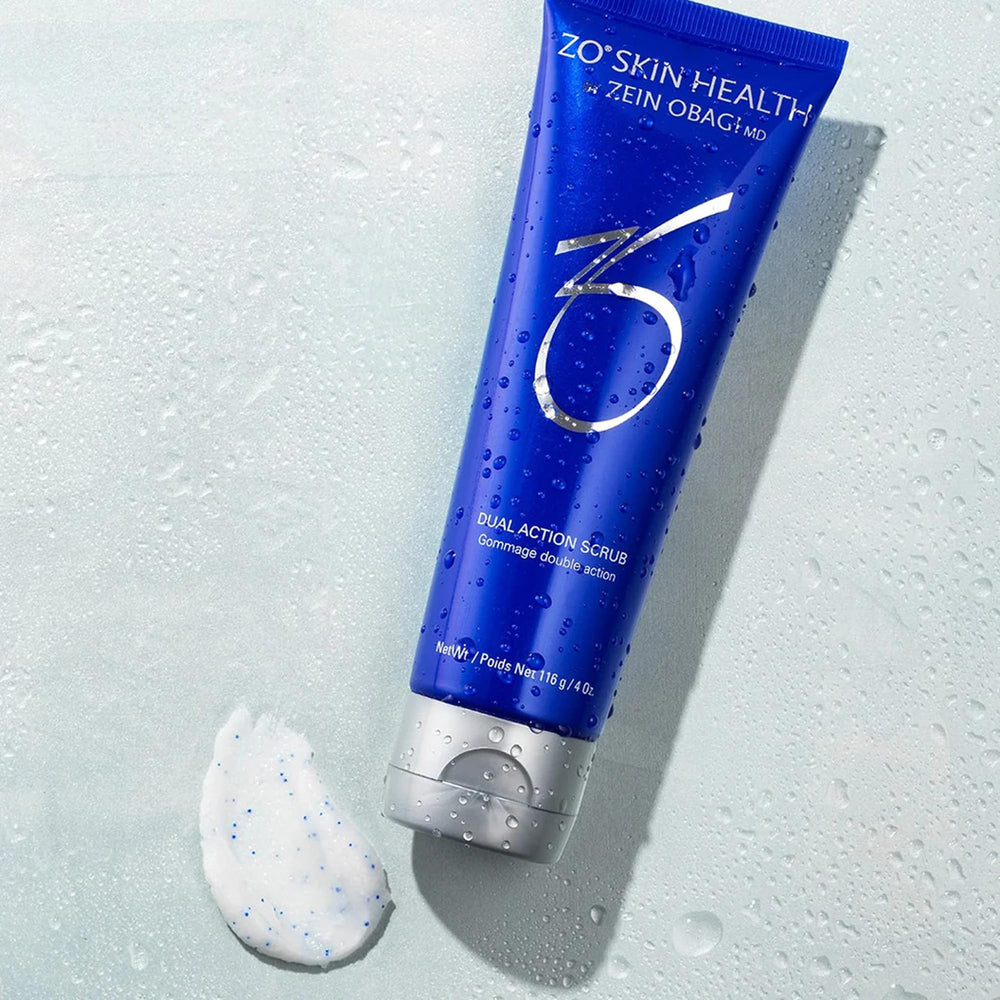 ZO SKIN HEALTH Dual Action Scrub – rituel simple dans la routine beauté quotidienne
