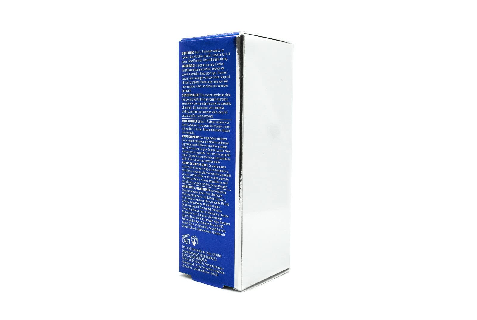 ZO SKIN HEALTH Enzymatic Peel — application sur la peau pour exfoliation en douceur