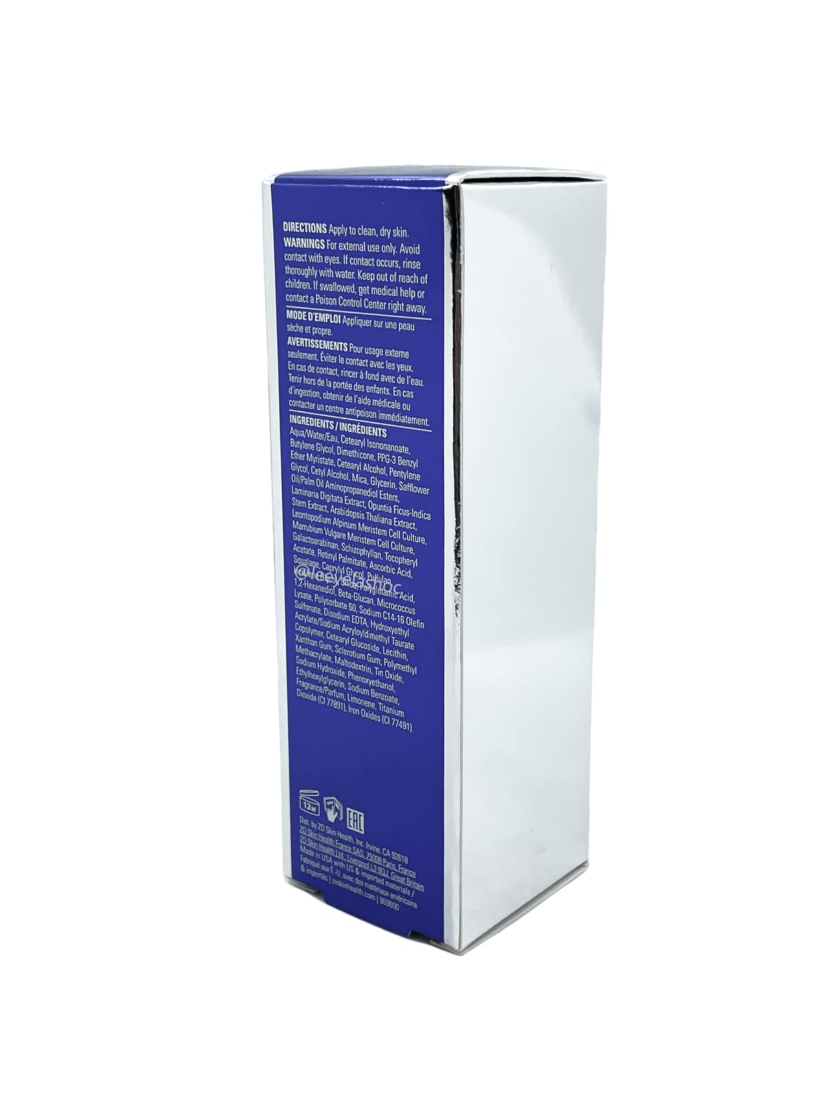 ZO SKIN HEALTH Illuminating AOX Serum pipette, application précise et protection antioxydante