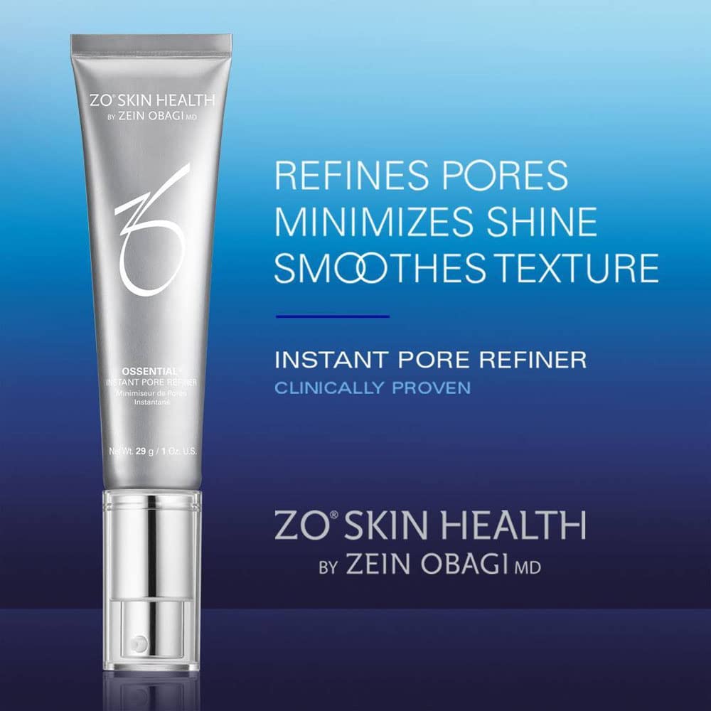 ZO SKIN HEALTH Instant Pore Refiner – Gros plan sur pores affinés au fil des jours