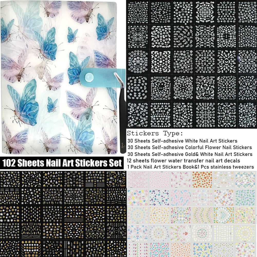 Etui Zoance de rangement pour stickers ongles, organisation pratique.