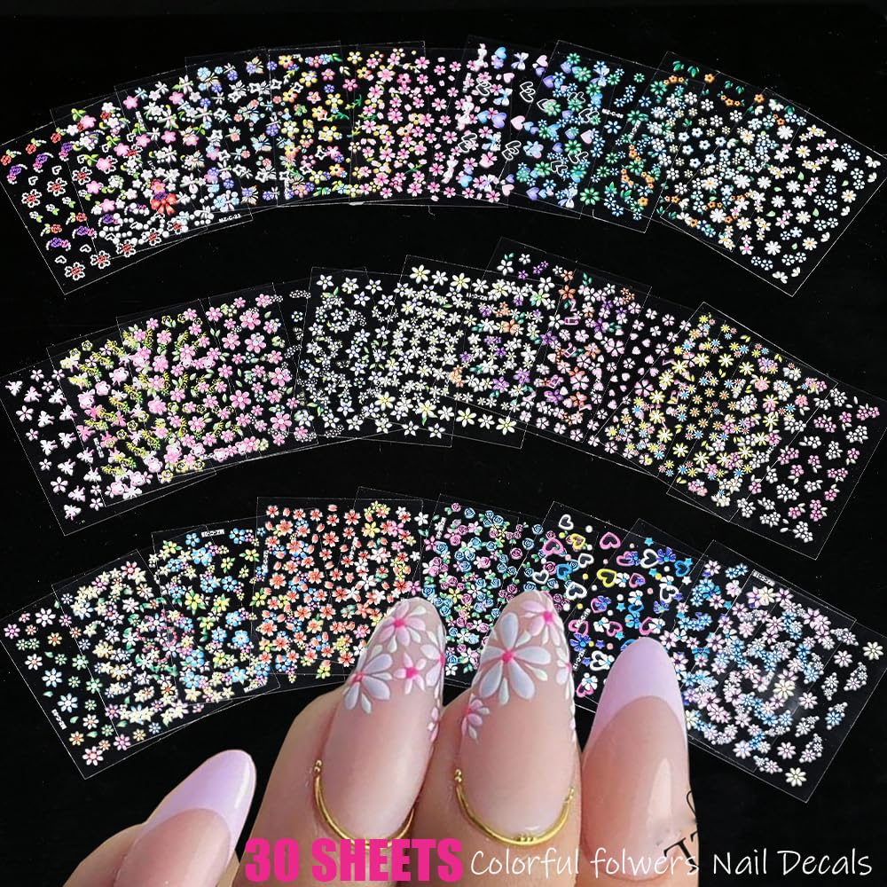 Stickers ongles laser or Zoance pour une touche luxueuse.