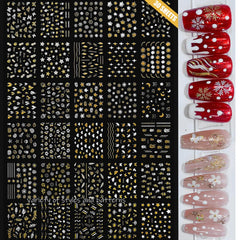 Rhinestones 3D blancs sur stickers Zoance pour un effet scintillant.