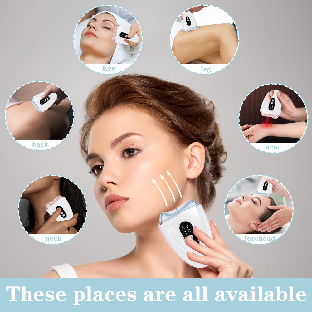 ZoGoo gua sha électrique contour du visage plus ferme.