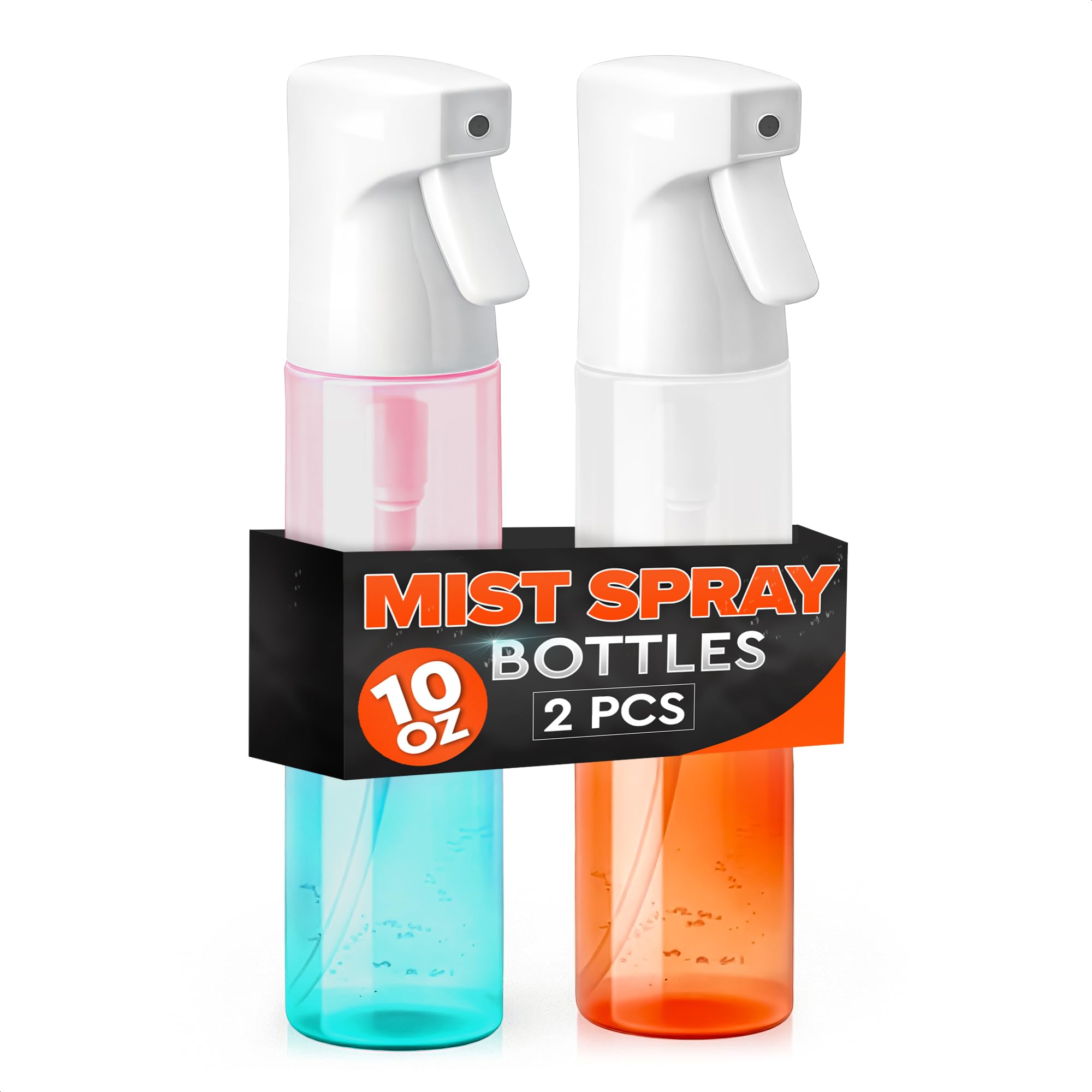 Bouteille ZOKLU brumisateur continuel pour cheveux, brume fine idéale pour coiffage et rafraîchissement.