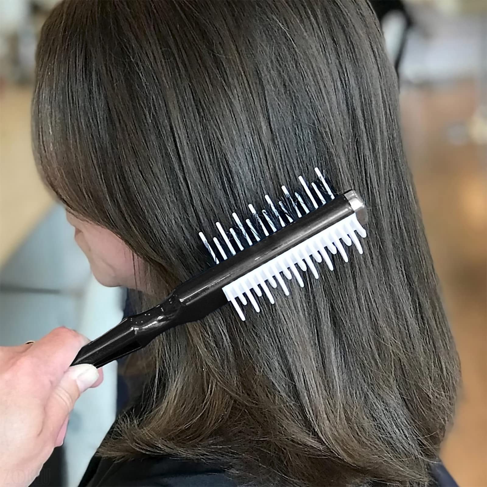 Coiffage précis et brillance naturelle grâce à une utilisation adaptée