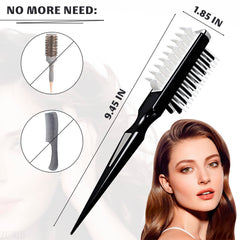 Côté peigne texture pour séparation nette des boucles et meilleure définition