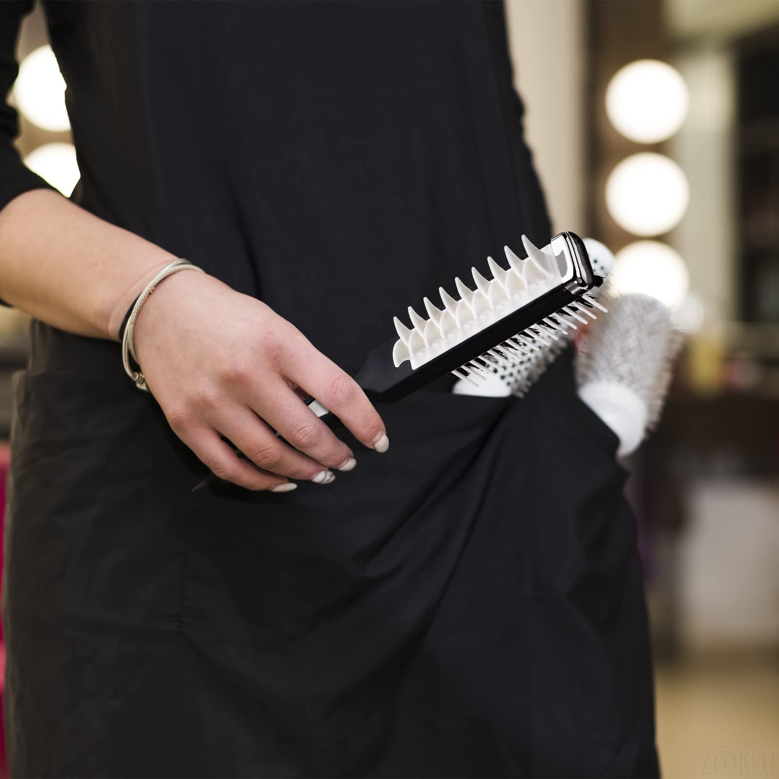 Résultats professionnels à domicile avec brillance et texture agréables