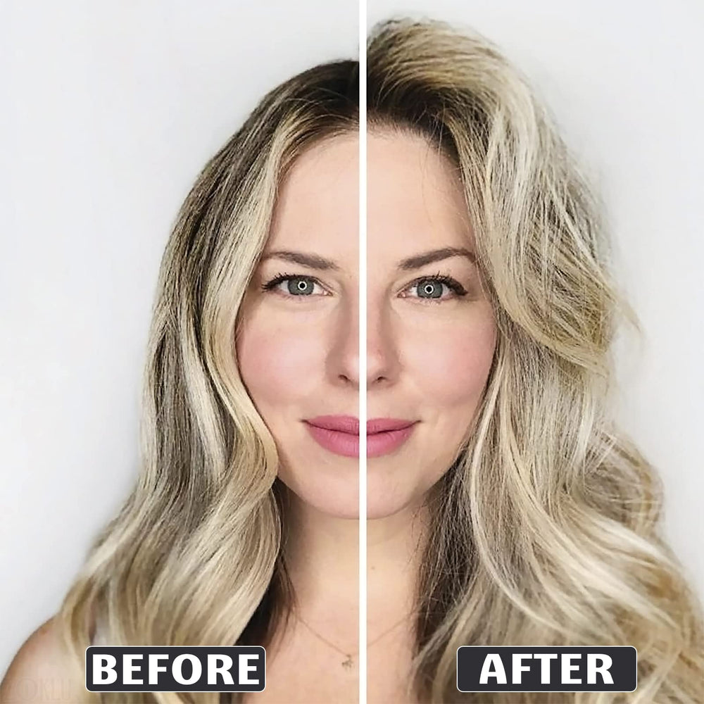 Utilisation sur cheveux humides avec soin sans rinçage pour coiffage optimisé