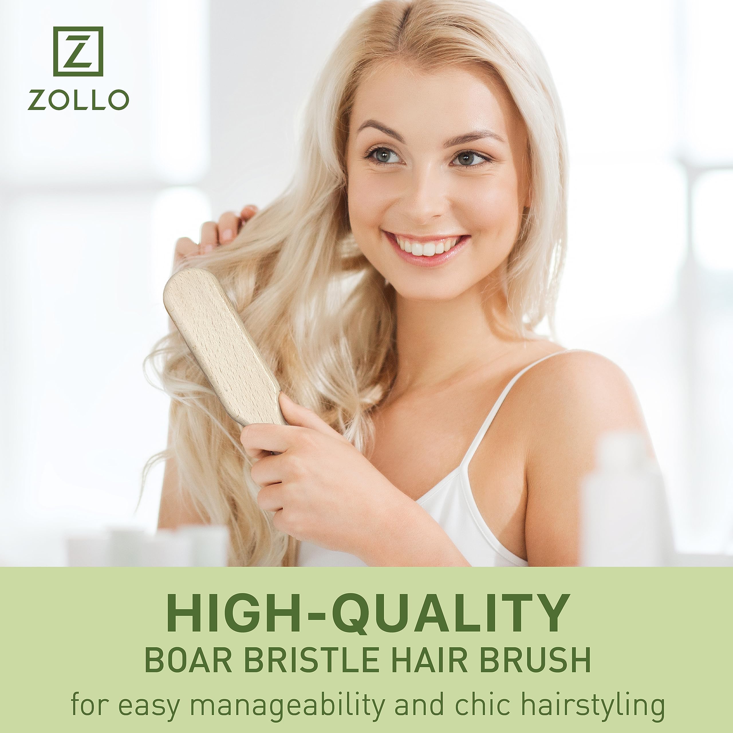 Brosse Zollo adaptée à toute la famille pour un usage quotidien