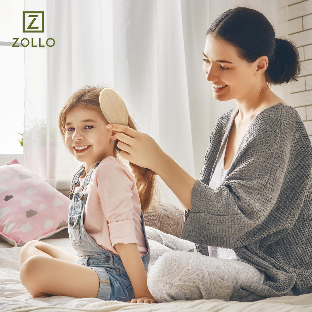 Brosse Zollo sans cruauté animale, respectueuse de l’environnement.