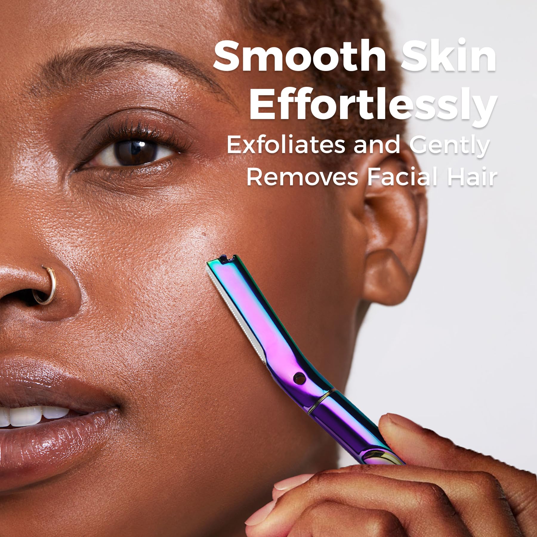 Lames précises ZOMCHI Dermaplane, pour affiner les contours et la douceur.