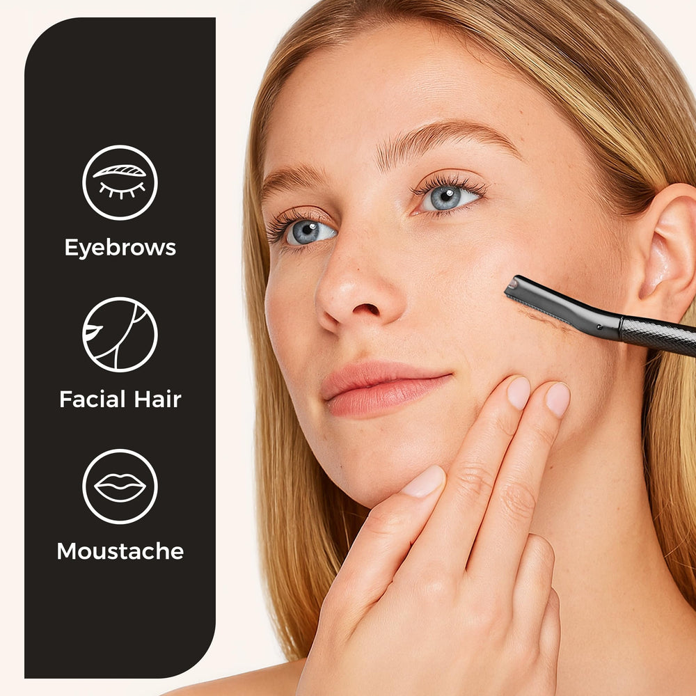 Rasoir ZOMCHI pour visage – précision ciblée pour une peau nette.