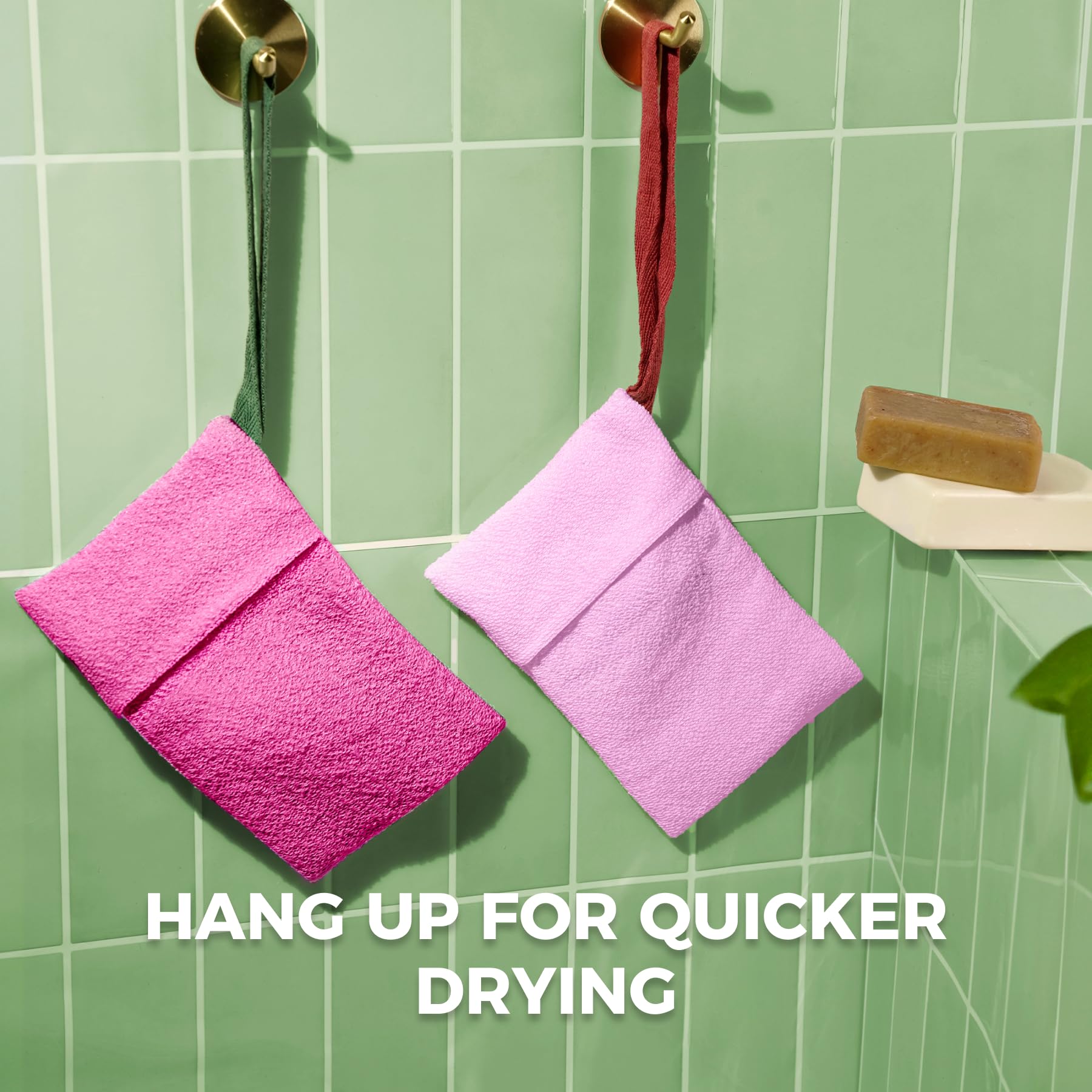 ZOMCHI sac savon nylon durable – usage long et fiable.