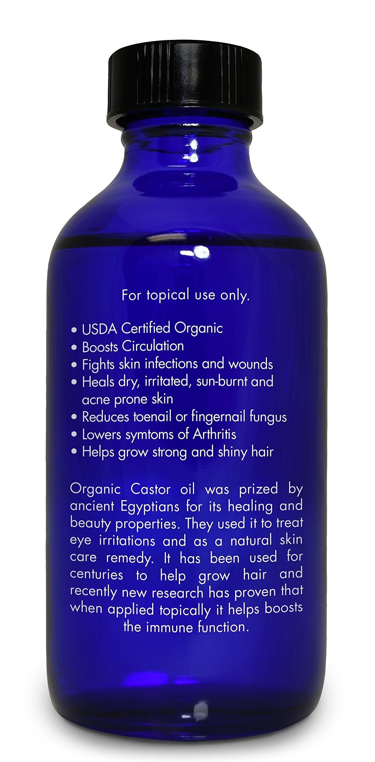 Zongle Therapeutics huile de ricin — cils et sourcils: densité naturelle.