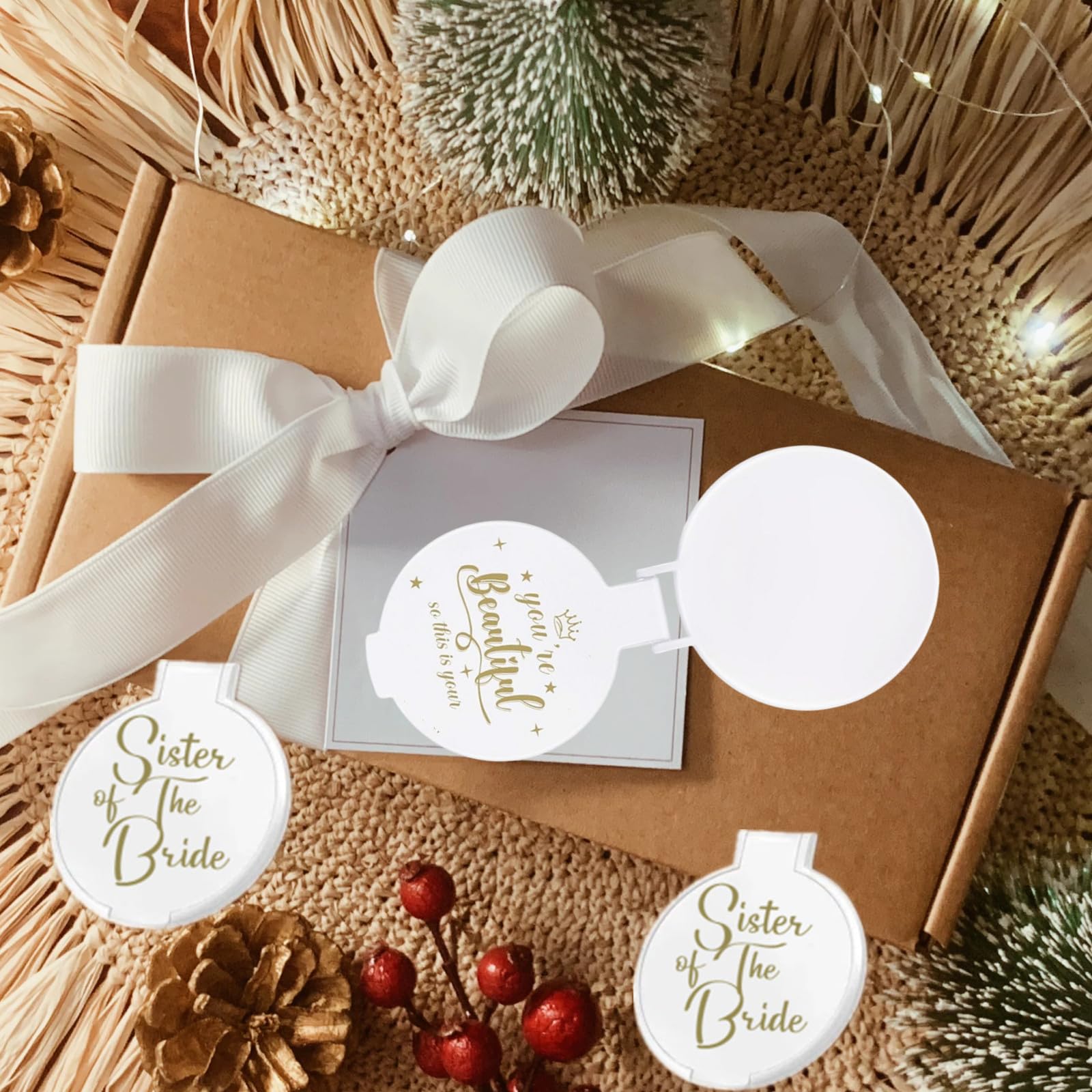 Zoofox miroir cadeau personnalisable, idée cadeau unique et utile.