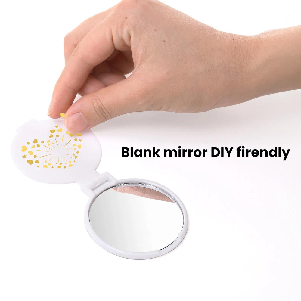 Zoofox miroir petite dimensions voyage, parfait pour le sac.
