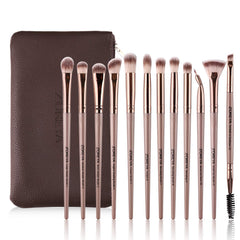 Pinceaux Z'OREYA ensemble de 12 pour un rendu homogène des yeux.