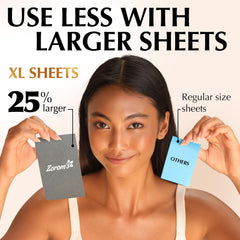 ZOROM'S feuilles absorbantes respect maquillage pour retouches discrètes