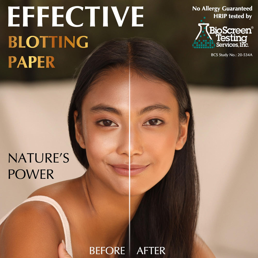 ZOROM'S feuilles absorbantes visage format compact parfaites pour retouches discrètes en déplacement