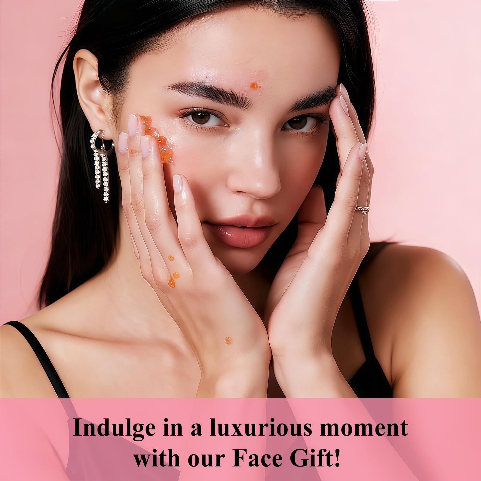 Zosudull Crème Rose DNA PDRN convient à tous types de peau, test cutané recommandé.