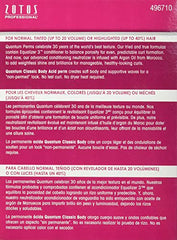 Huile d'argan de Zotos Quantum Classic, nourrissante et légère.
