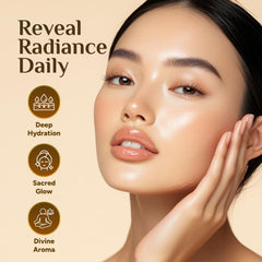 Visage et cheveux hydratés grâce à l'huile moringa ZP.TECH.