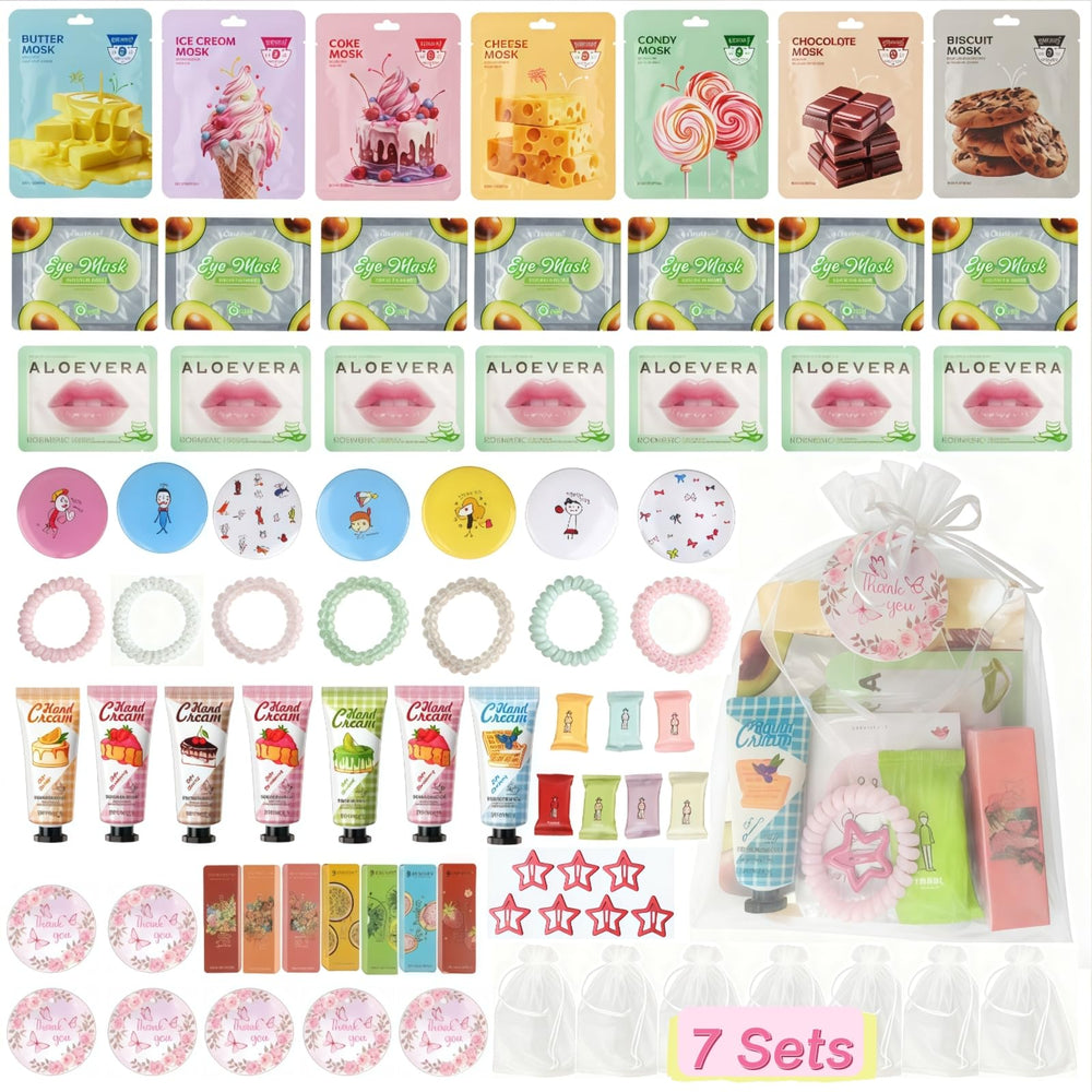 ZPTYCHZ Kit Spa Filles — Masques visage hydratants pour peau douce et lumineuse.