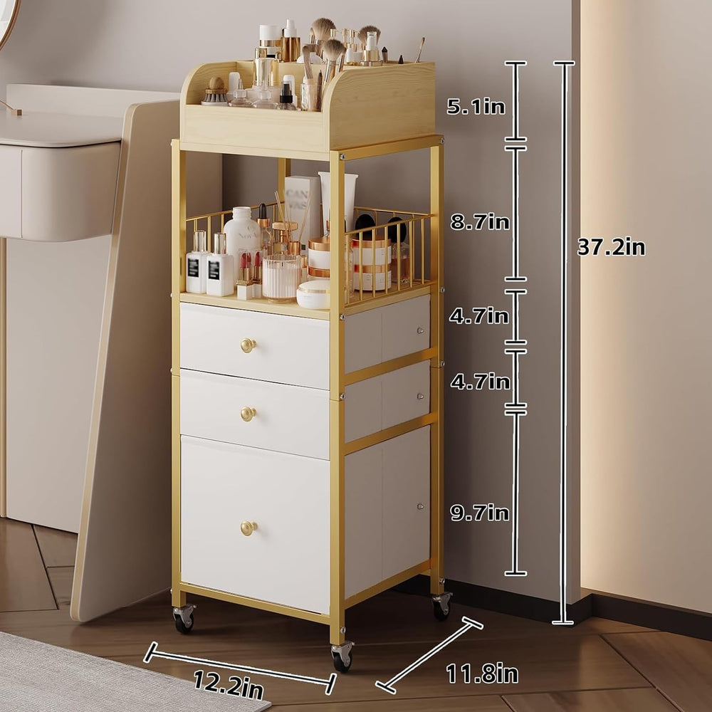 ZQUYAJ sections supérieures détachables pour cosmétiques et outils.