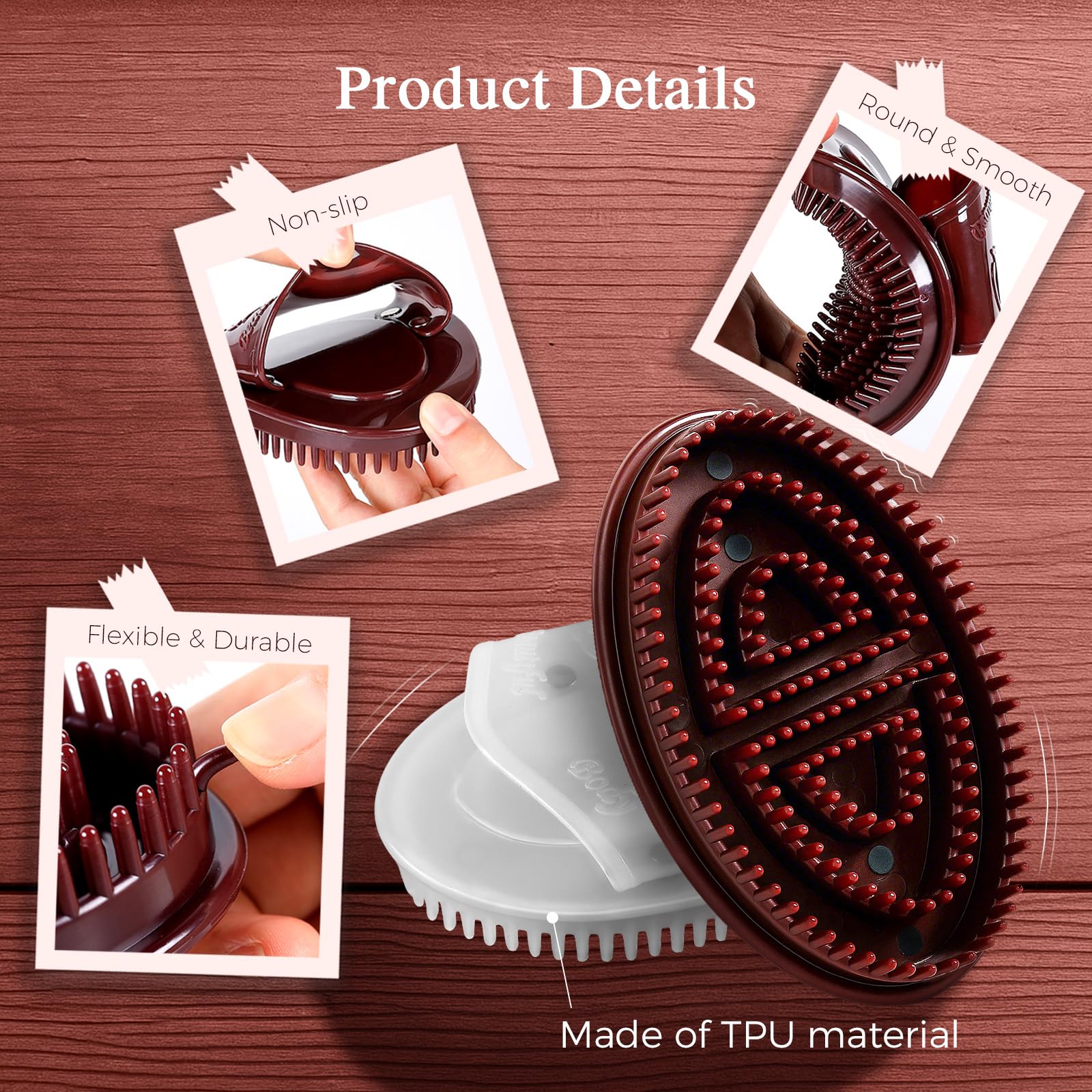 Brosse Meridian Zrpot pour le cou, douceur et détente ciblée