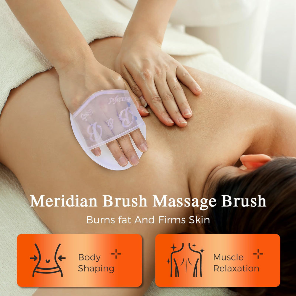 Zrpot Meridian Brush Massage sur le dos, prise en main sûre.