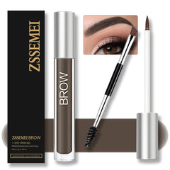 ZSSEMEI Gel sourcils imperméable offrant tenue durable et couleur naturelle.