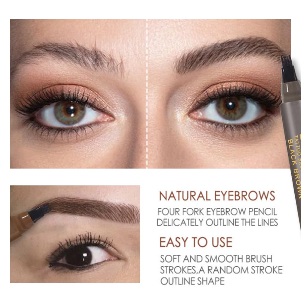 ZSSEMEI crayon sourcils auburn, application facile et tenue longue durée.