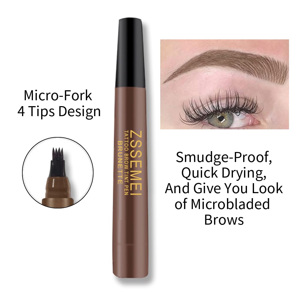 ZSSEMEI stylo-sourcils-démaquillage-facile – retire facilement le maquillage.