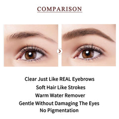 ZSSEMEI application facile pour des sourcils plus définis toute la journée.