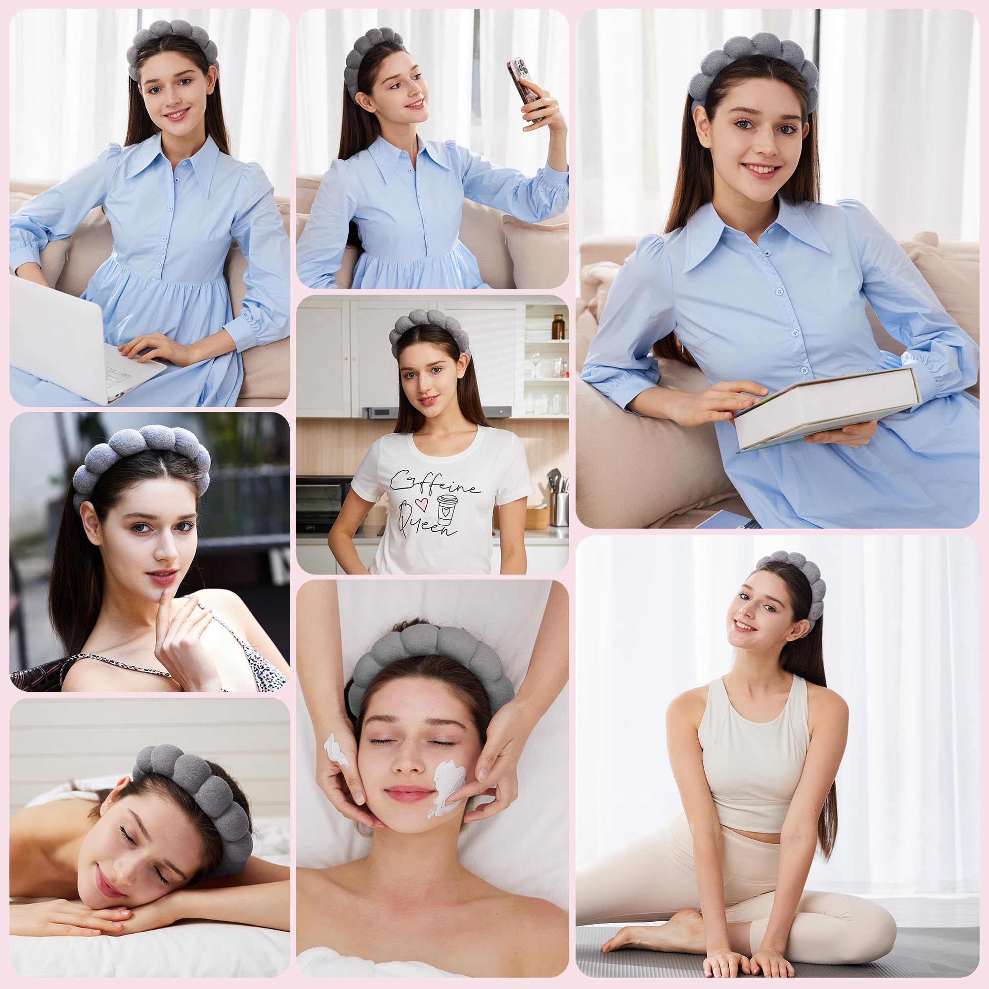Bracelet lavage visage 2 de Ztomine, absorption douce et confort durant le nettoyage.