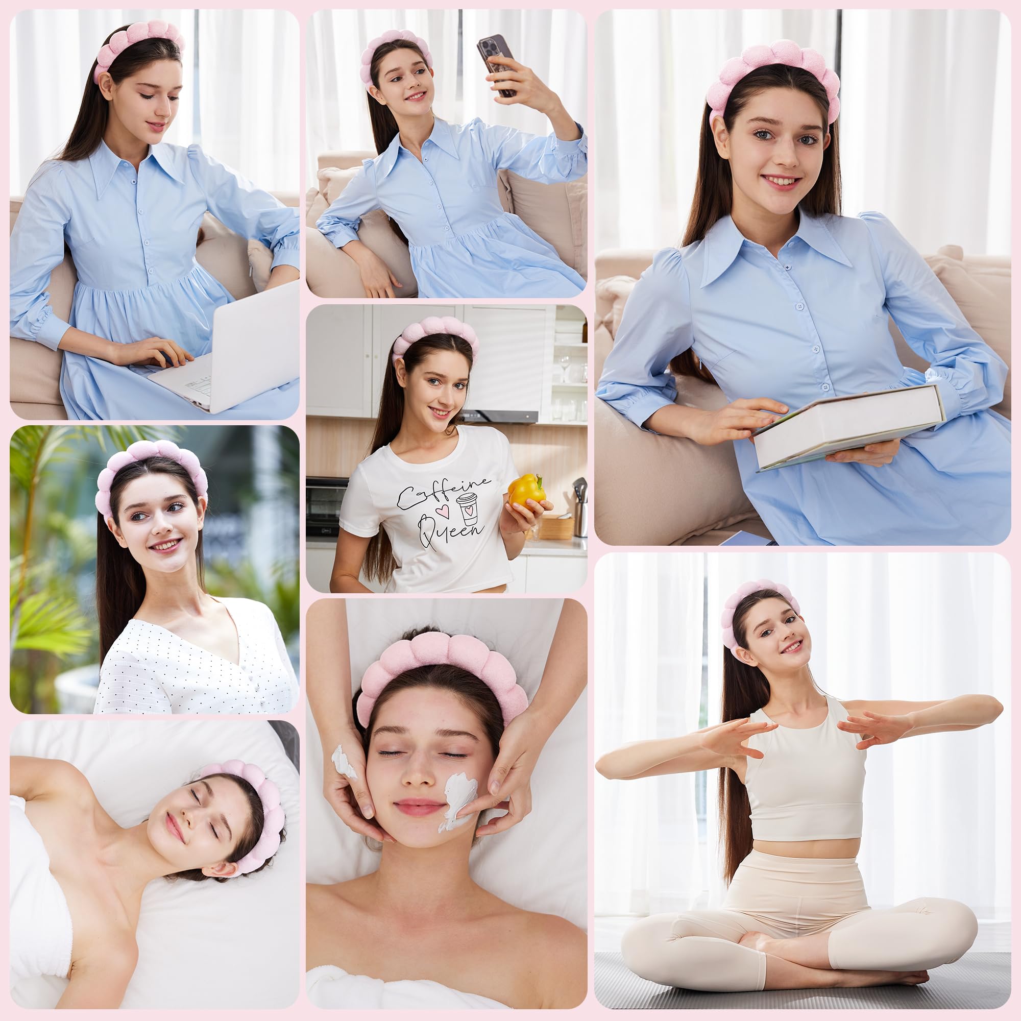 Ztomine bracelets-poignet lavage visage empêchent les éclaboussures sur les vêtements.