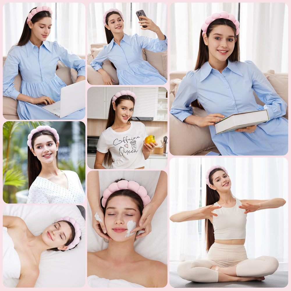 Ztomine bracelets-poignet lavage visage empêchent les éclaboussures sur les vêtements.
