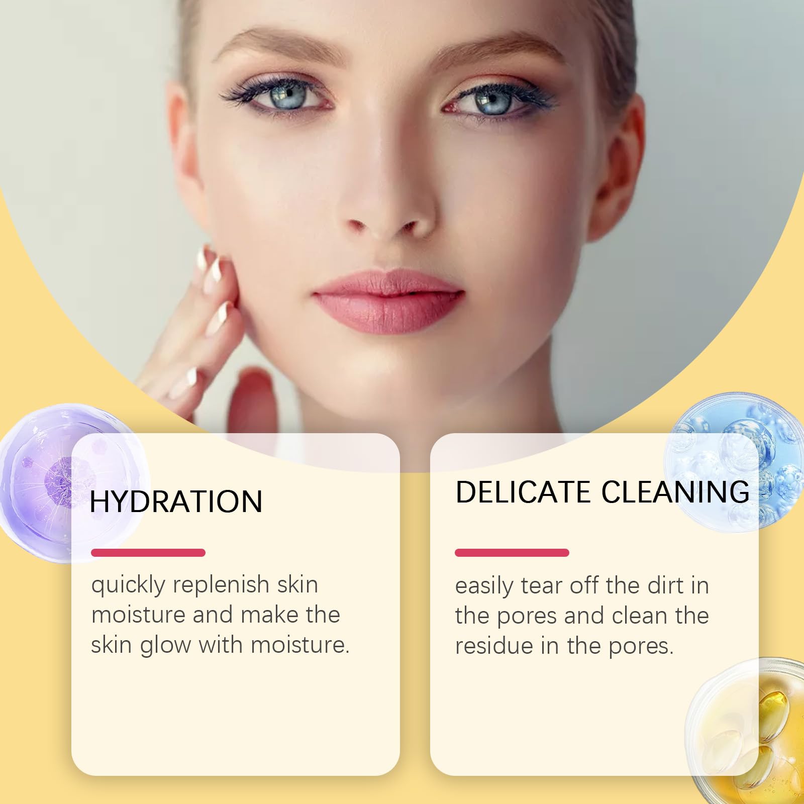 ZTSGU Brosse incluse pour une application précise du masque.