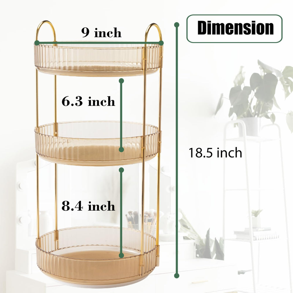 Zufudo Emplacements accessoires cheveux, rangement stable en salle de bains.