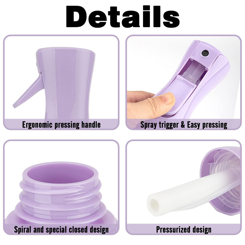 Flacon plastique durable Zuhose sans BPA et réutilisable