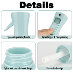 Zuhose Vaporisateur Continu: pulvérisation durable sur cheveux et peau.