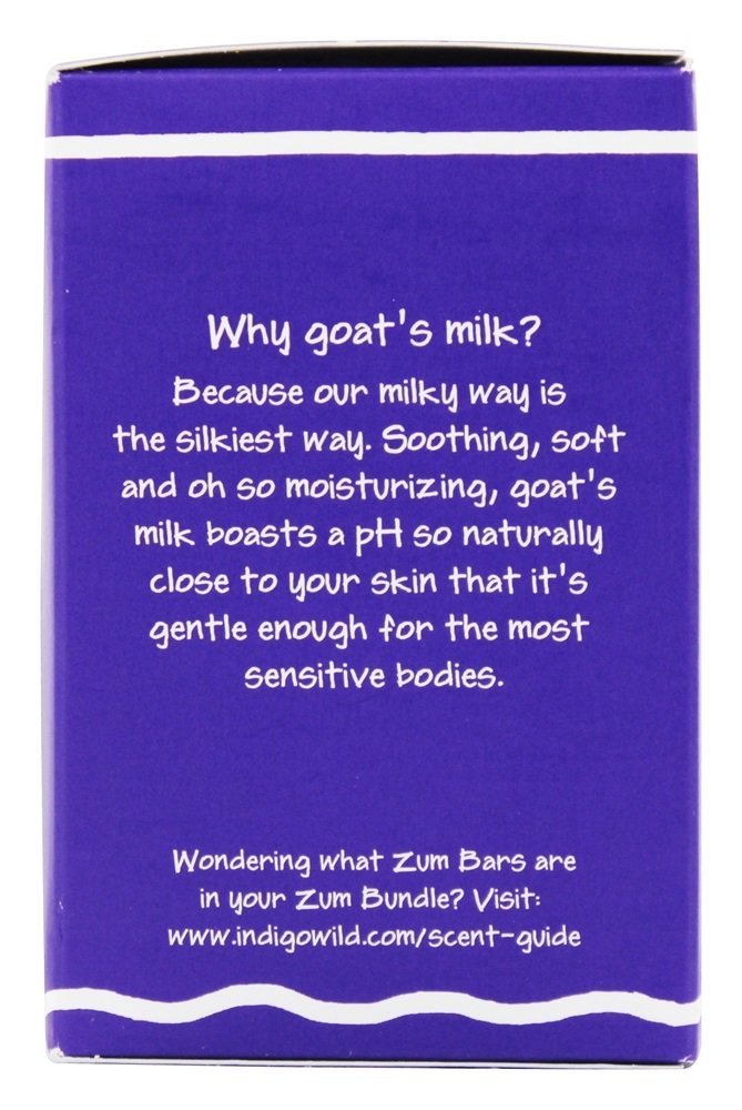 Zum Bar savon lait de chèvre – format 255 g pratique pour le voyage