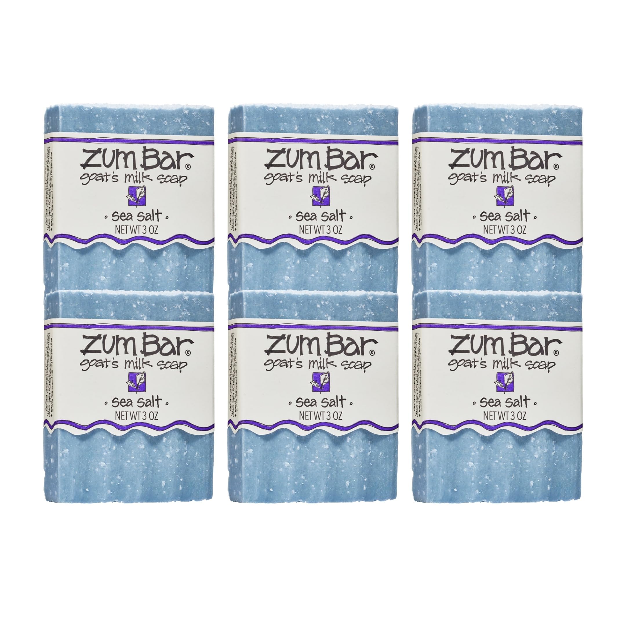 Savon Zum Indigo au lait de chèvre et sel de mer, hydratation légère et rafraîchissante.