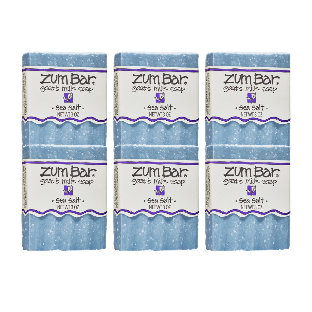 Savon Zum Indigo au lait de chèvre et sel de mer, hydratation légère et rafraîchissante.