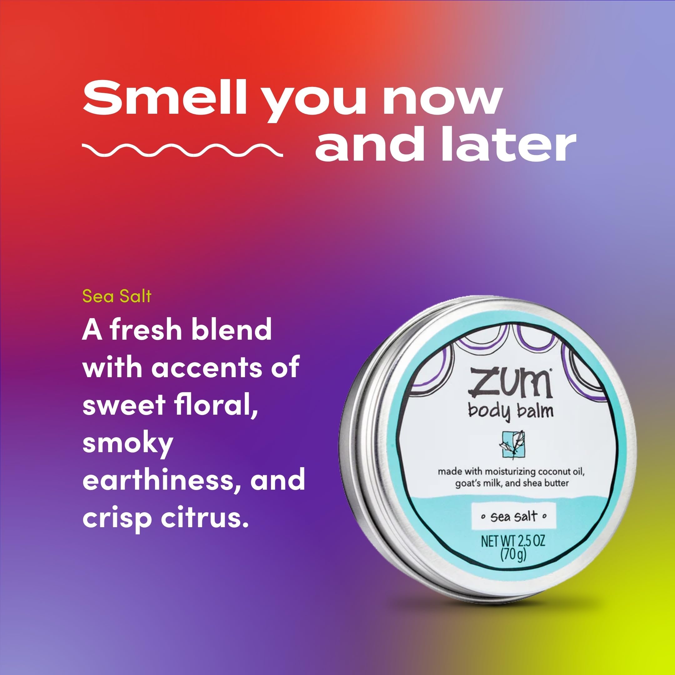 Texture crémeuse et dense du baume Zum Indigo Wild pour une hydratation durable.